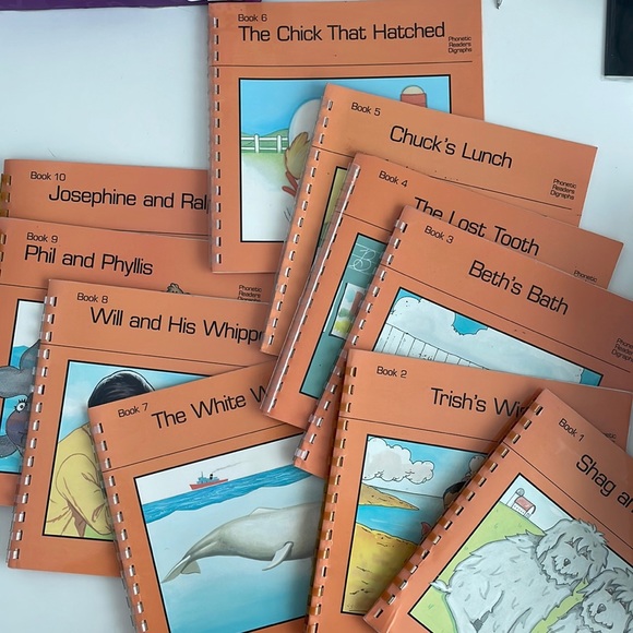 [ VINTAGE Children’s School Books - Phonics Curriculum Early Education ] - Picture 3 of 7